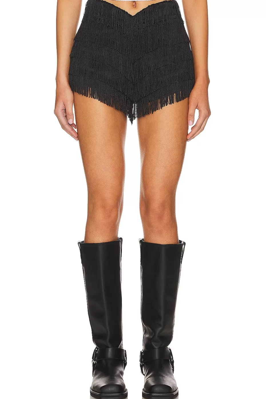 Lovers + Friends Andi Fringe Skort