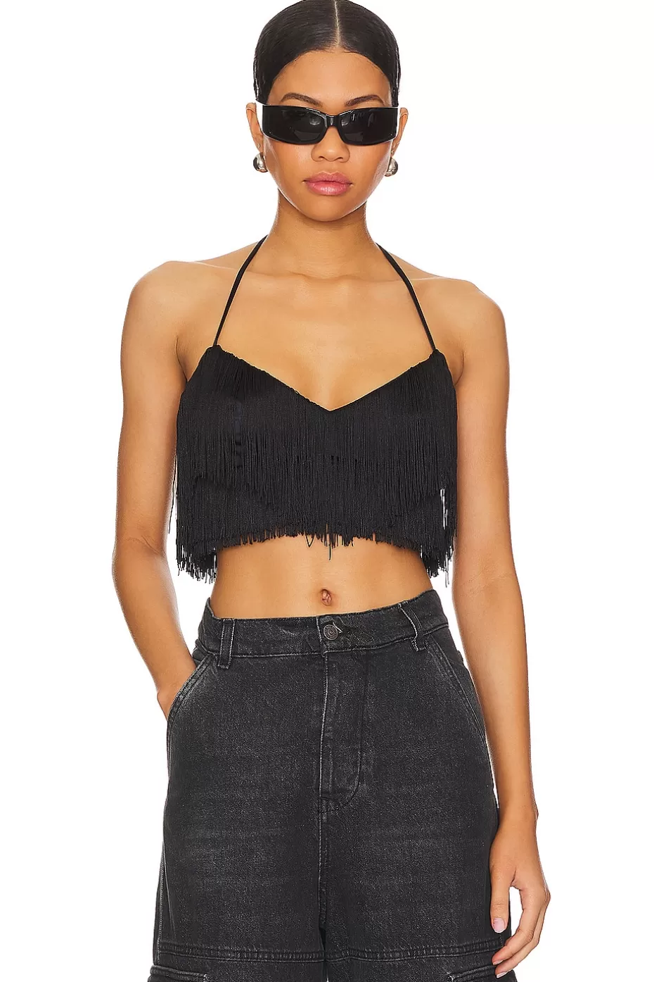 Lovers + Friends Andi Fringe Top