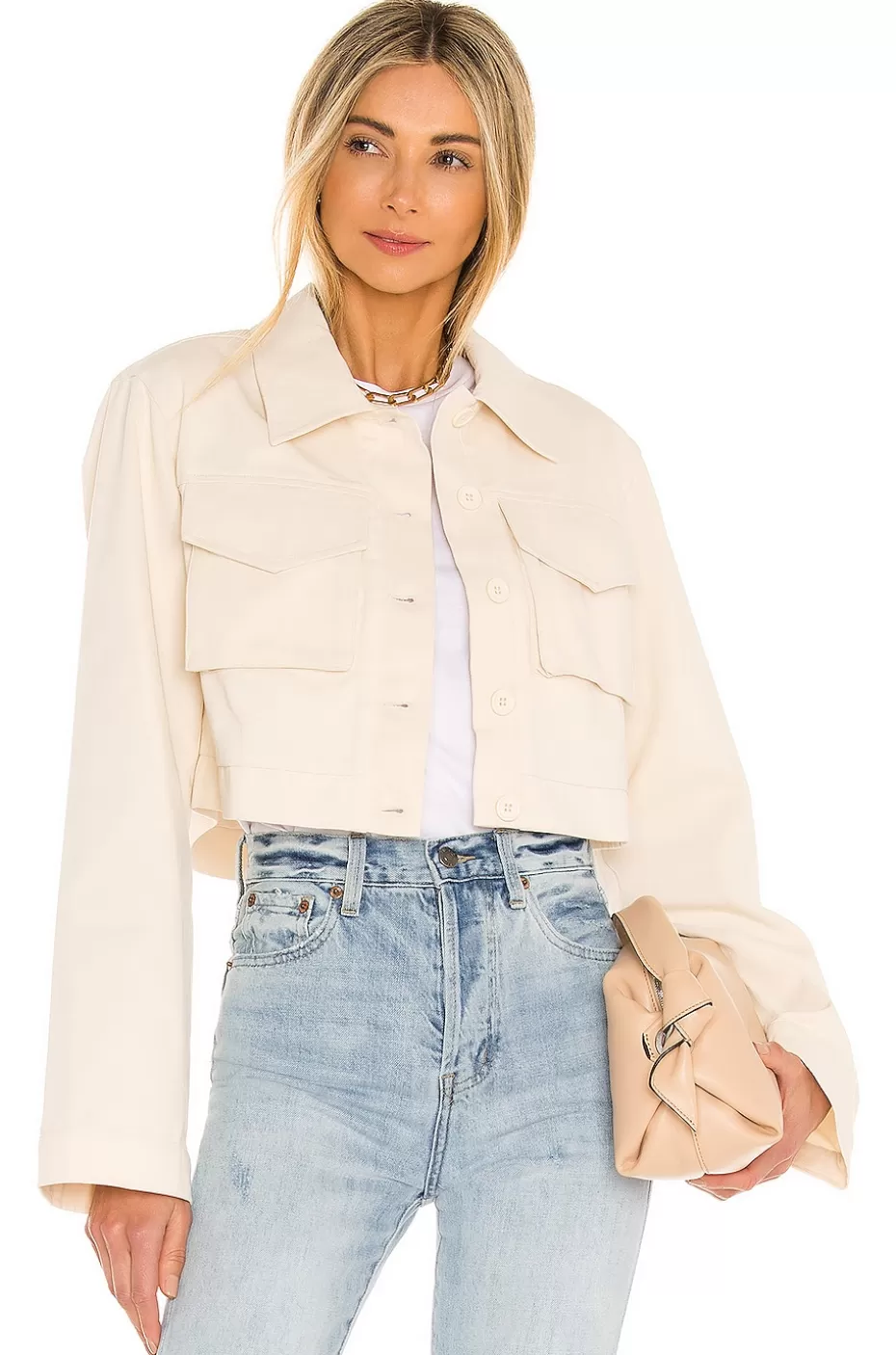 Lovers + Friends Angeles Cropped Jacket