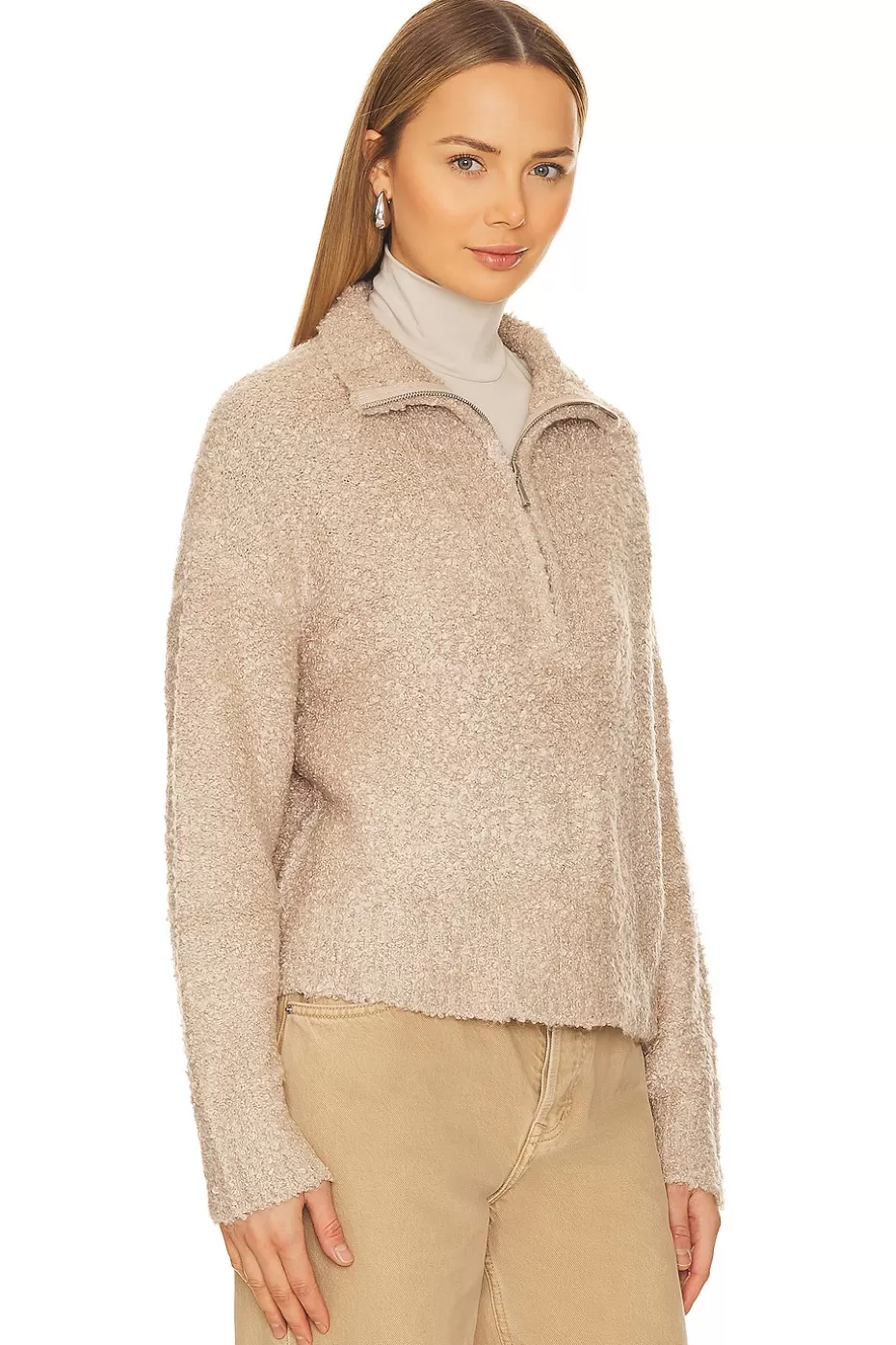 Lovers + Friends Annika Half Zip Sweater