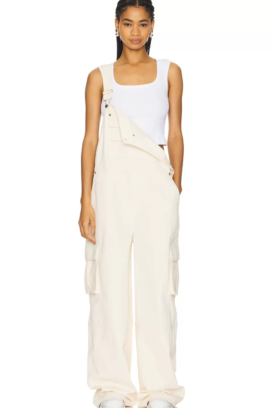 Lovers + Friends Birdie Overalls Jumpsuit