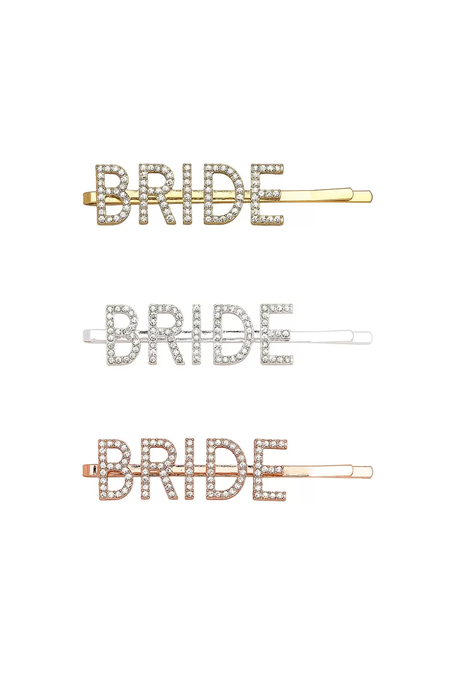 Lovers + Friends Bride Hair Clip Set