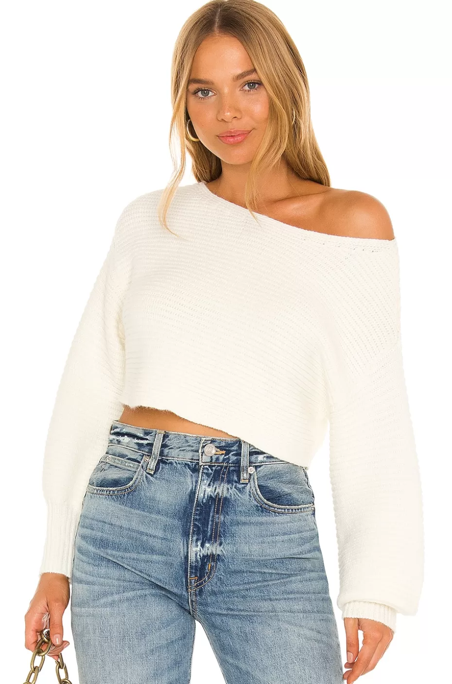 Lovers + Friends Camille Off Shoulder Sweater