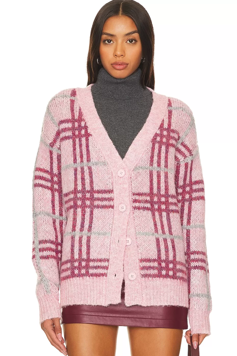 Lovers + Friends Damia Plaid Cardigan