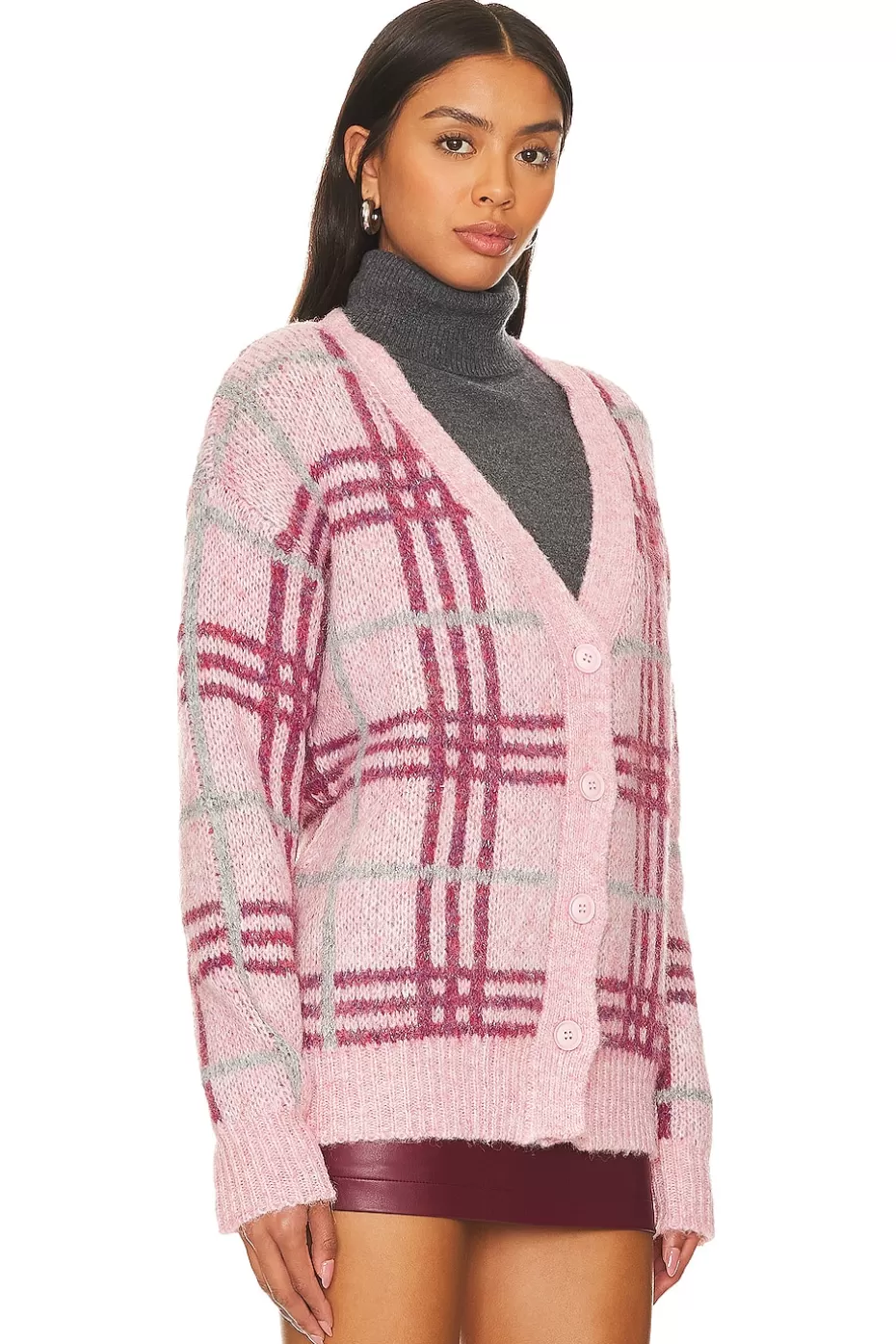 Lovers + Friends Damia Plaid Cardigan