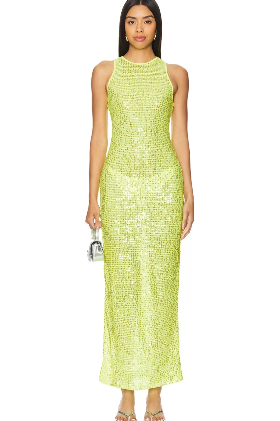 Lovers + Friends Erin Sequin Maxi Dress