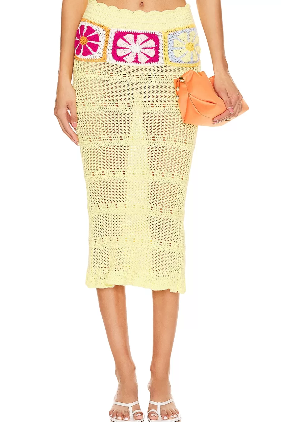 Lovers + Friends Florence Midi Skirt