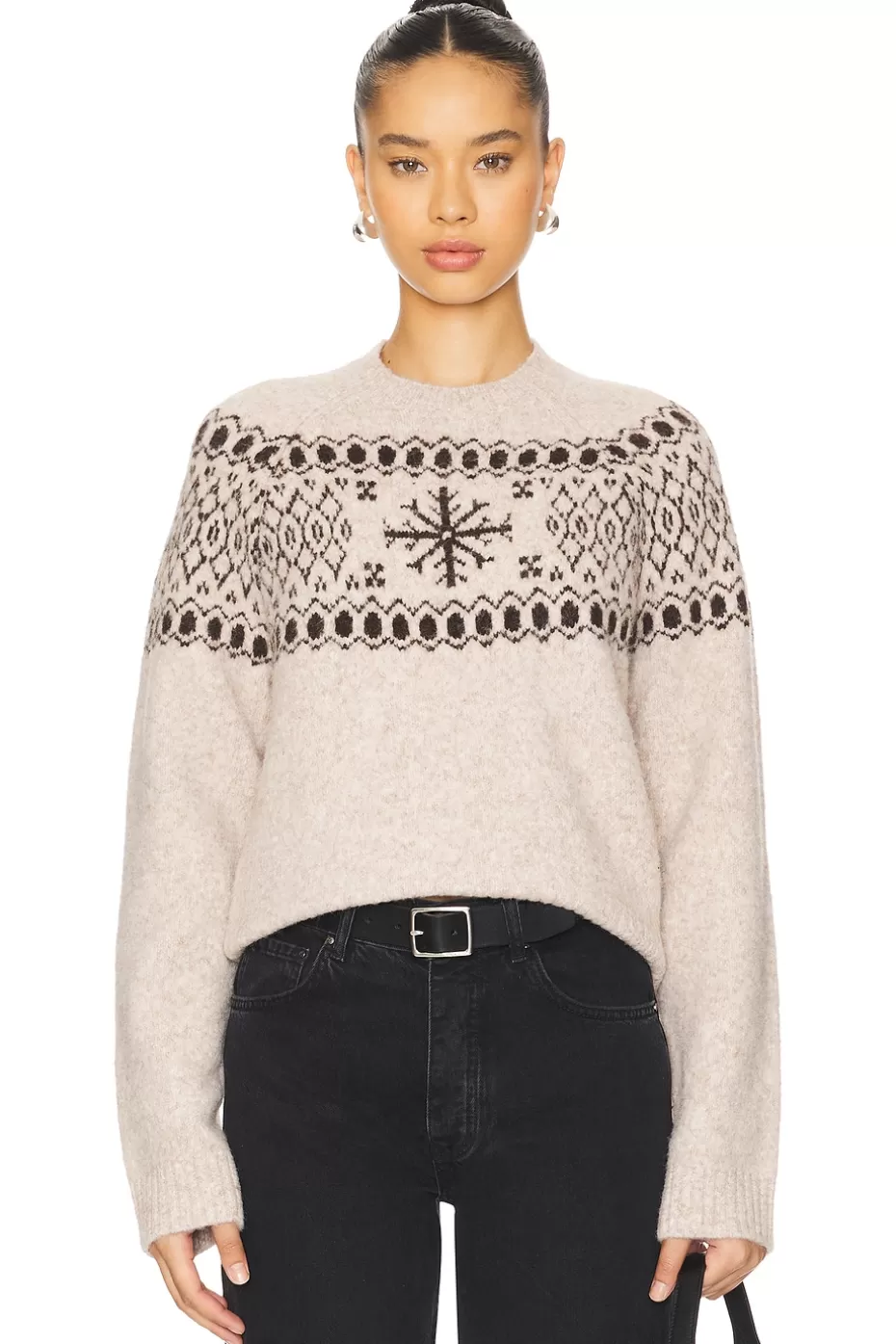 Lovers + Friends Josette Fairisle Sweater