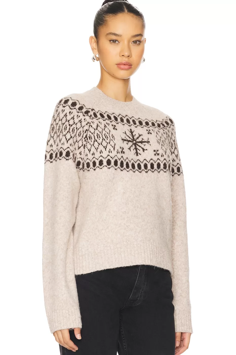 Lovers + Friends Josette Fairisle Sweater