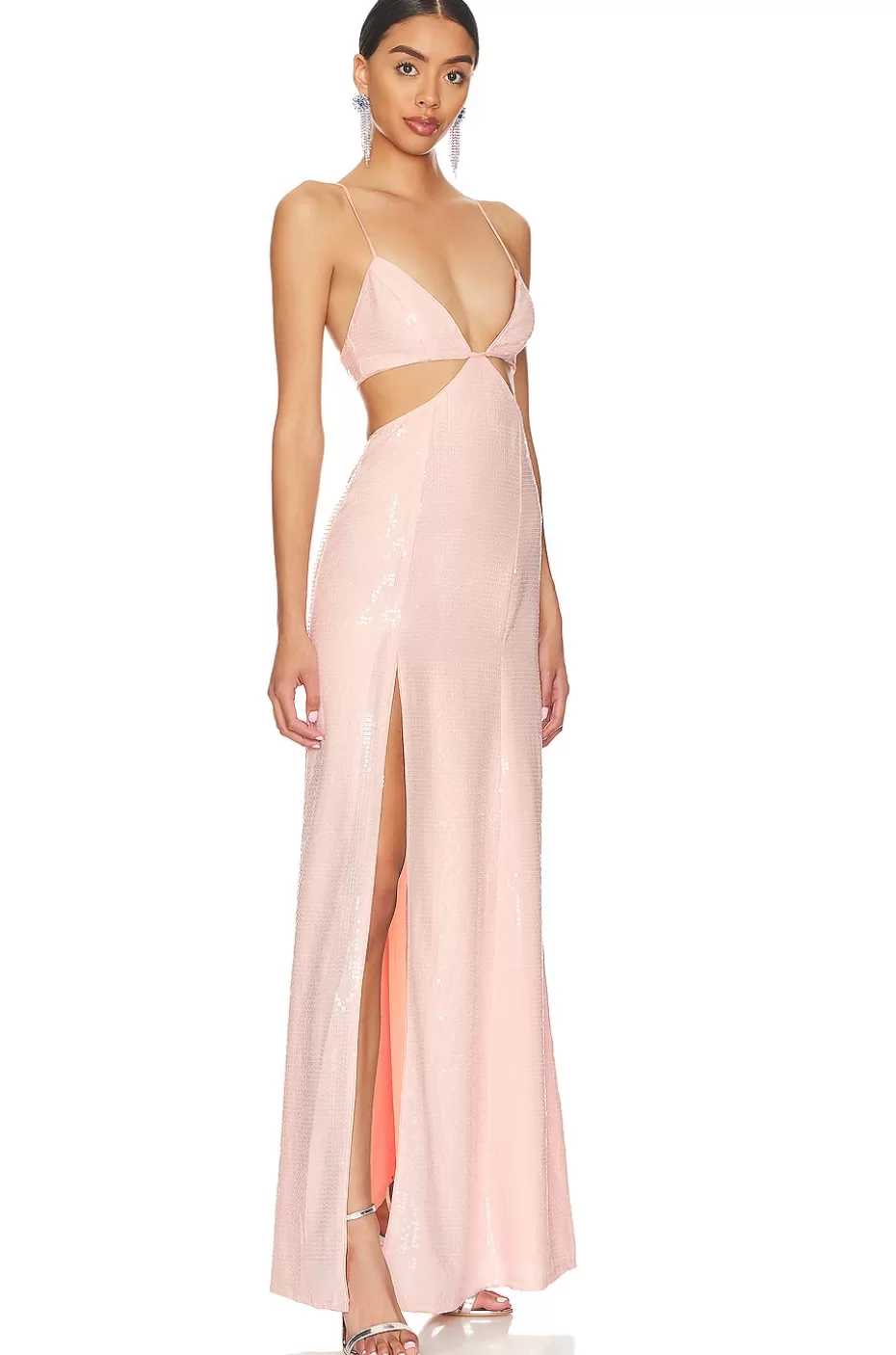 Lovers + Friends Leighton Sequin Gown