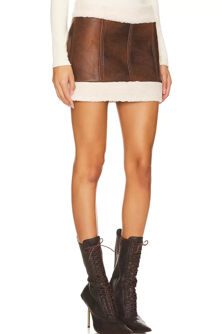 Lovers + Friends Luanne Mini Skirt