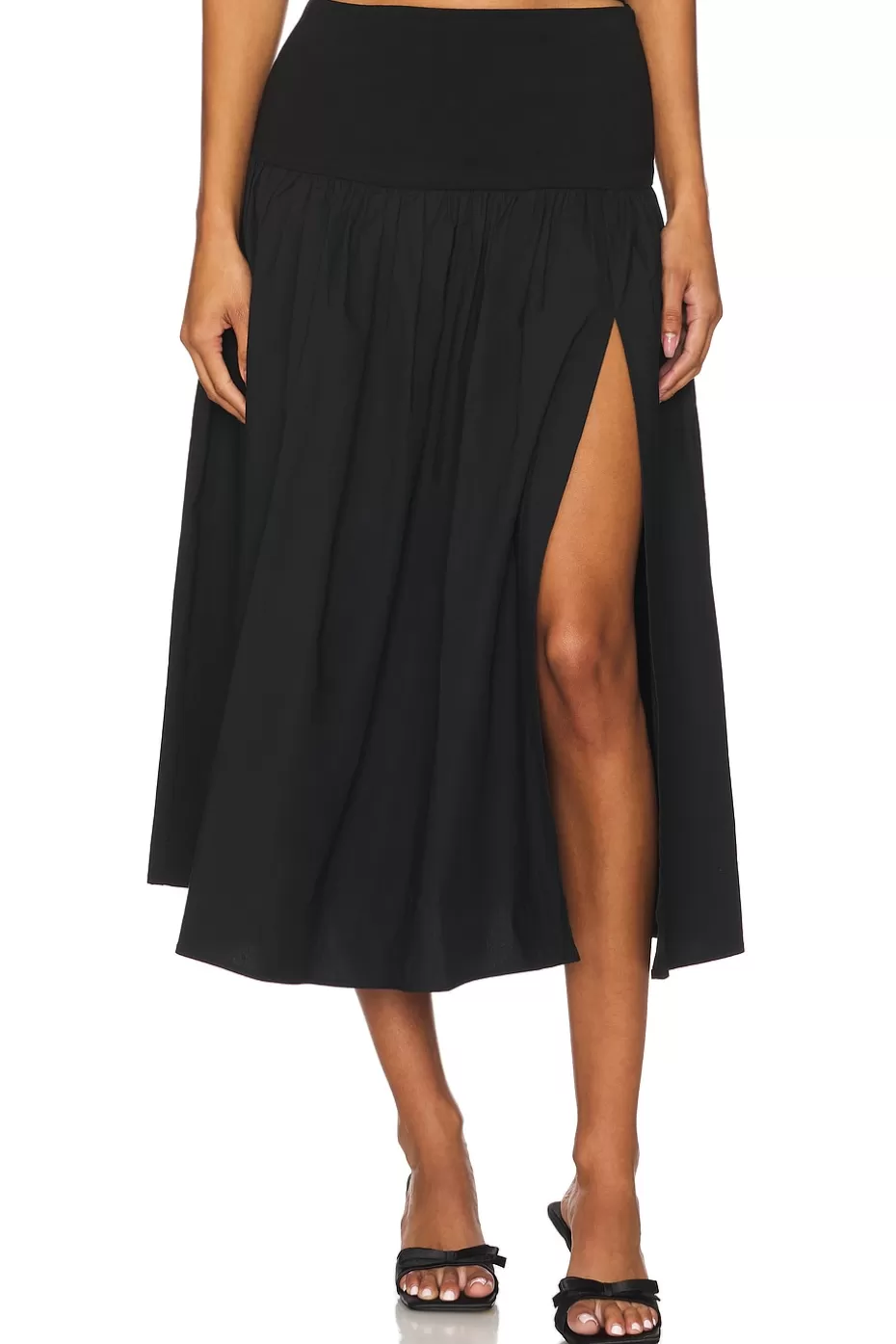 Lovers + Friends Mac Midi Skirt