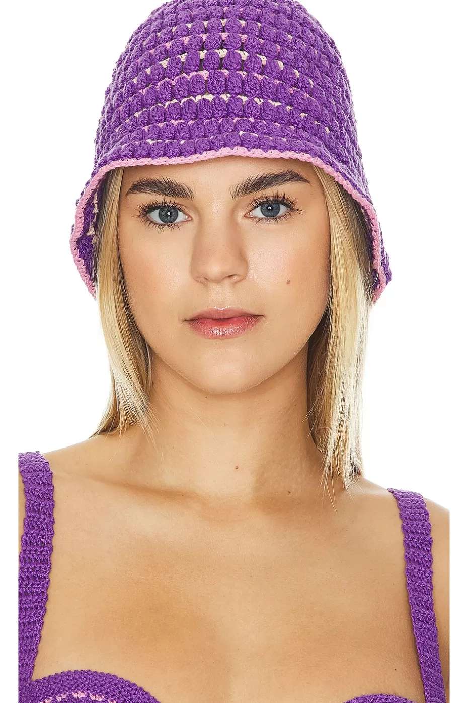 Lovers + Friends Mara Crochet Hat