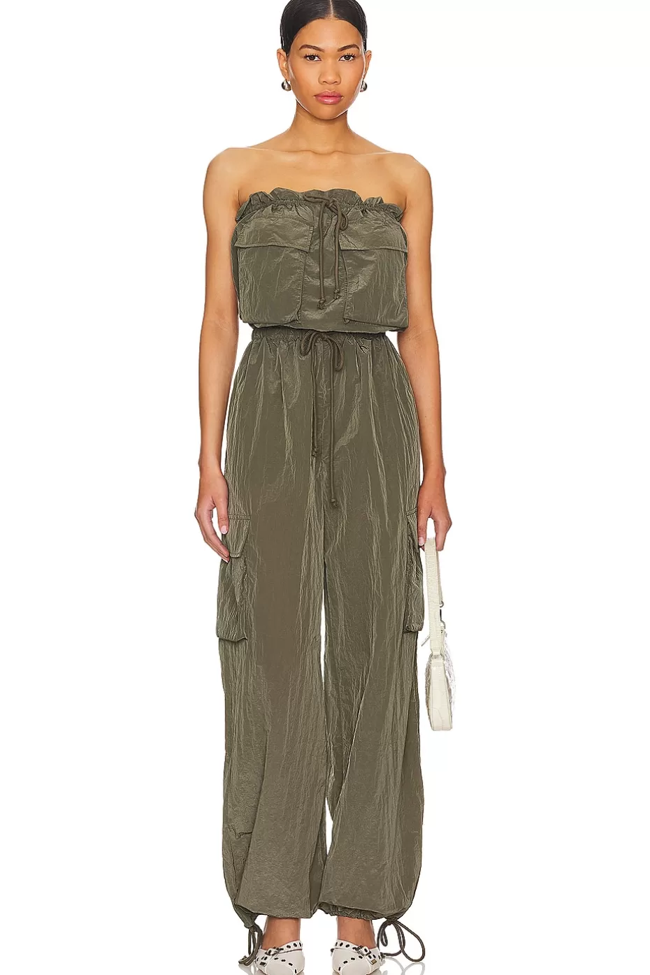 Lovers + Friends Noah Cargo Jumpsuit