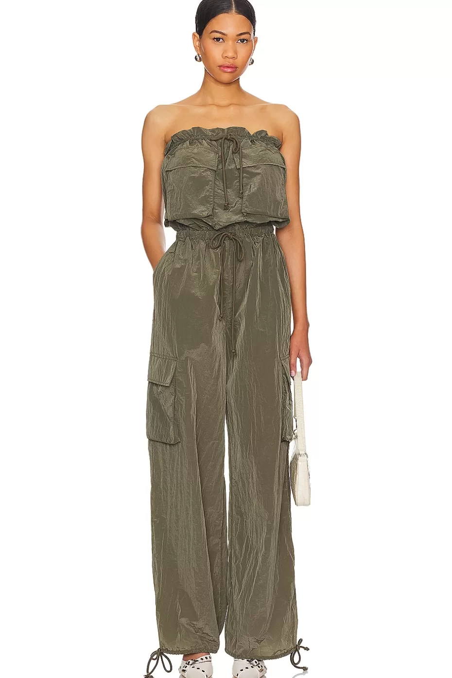 Lovers + Friends Noah Cargo Jumpsuit