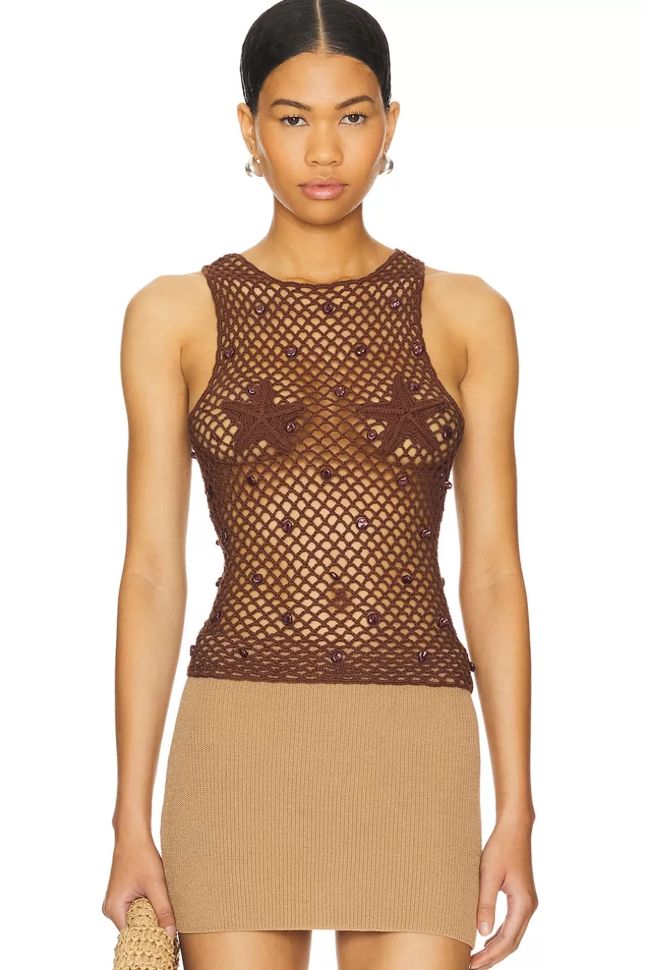 Lovers + Friends Ottavia Crochet Top