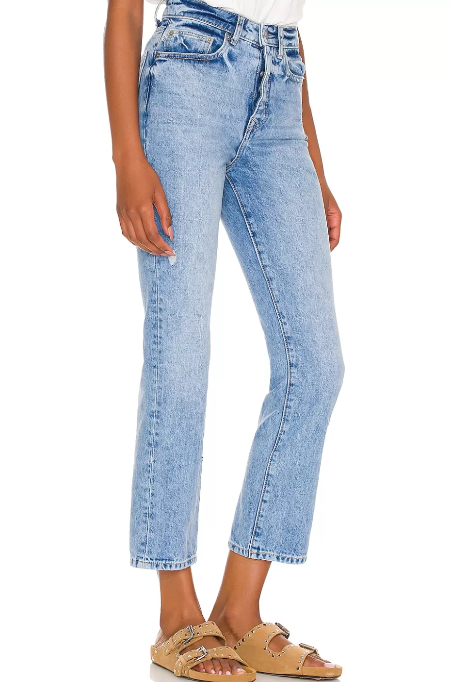 Lovers + Friends Reece High Rise Slim Straight