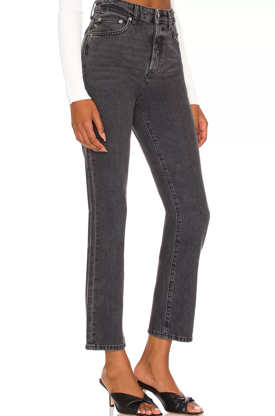 Lovers + Friends Reece High Rise Slim Straight