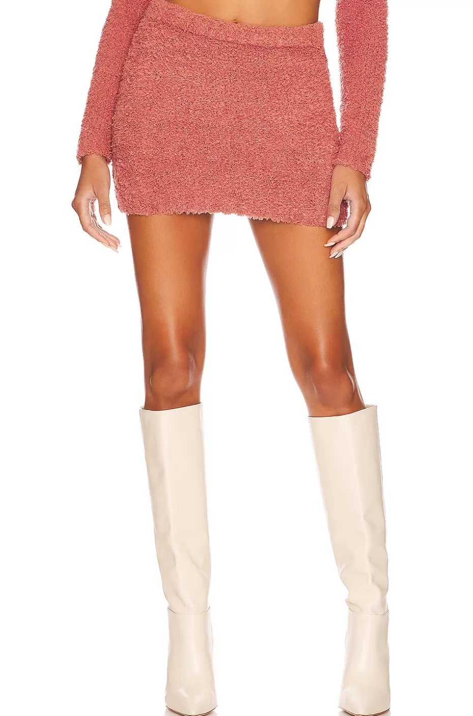 Lovers + Friends Safya Fuzzy Mini Skirt