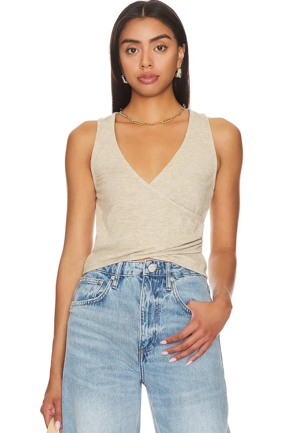 Lovers + Friends Sally Wrap Top