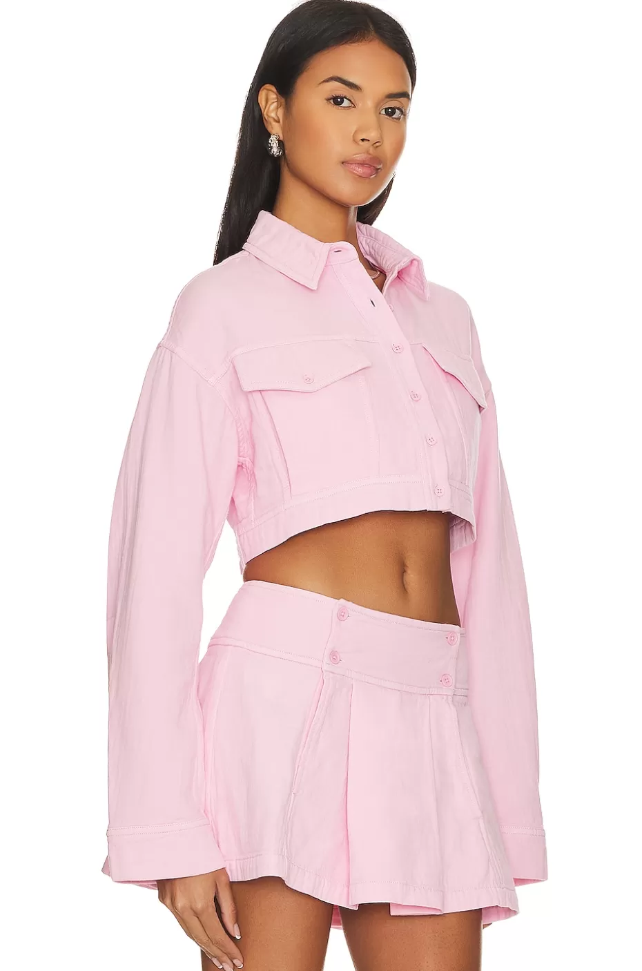 Lovers + Friends Sean Cropped Jacket