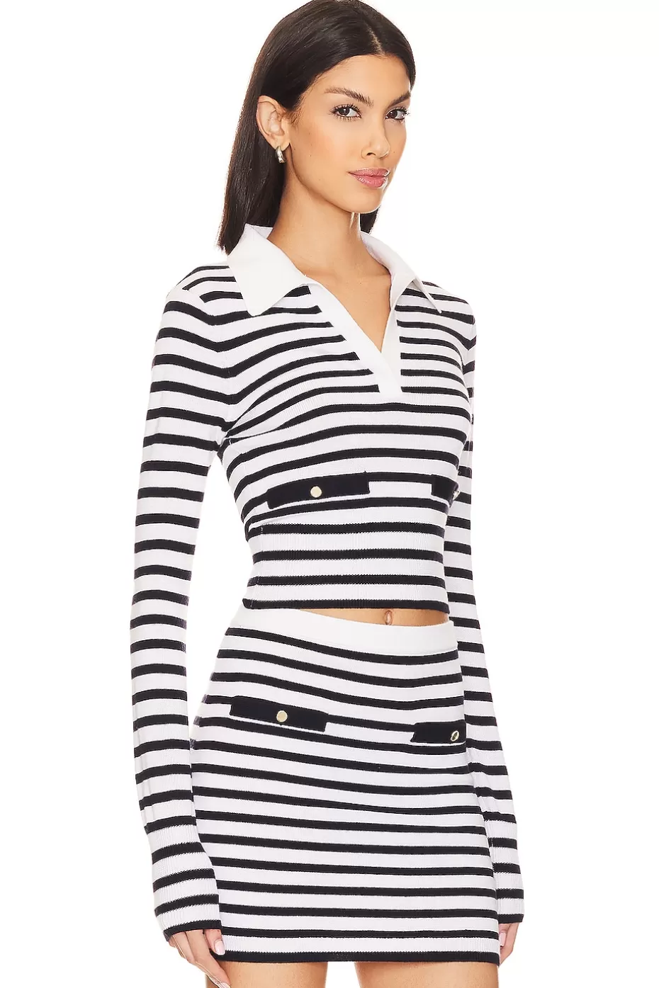 Lovers + Friends Selene Striped Sweater