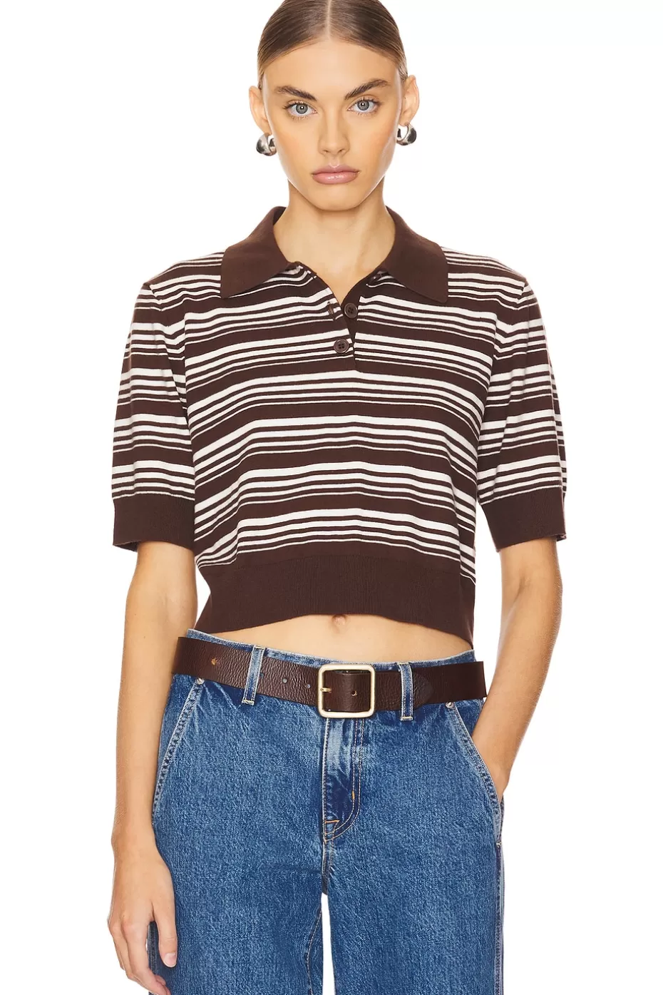 Lovers + Friends Sheeva Stripe Polo