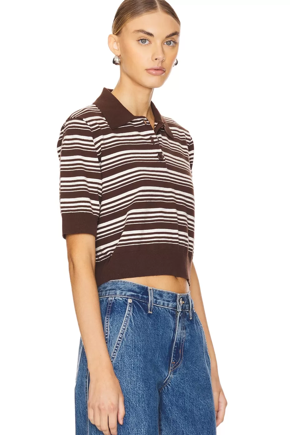 Lovers + Friends Sheeva Stripe Polo