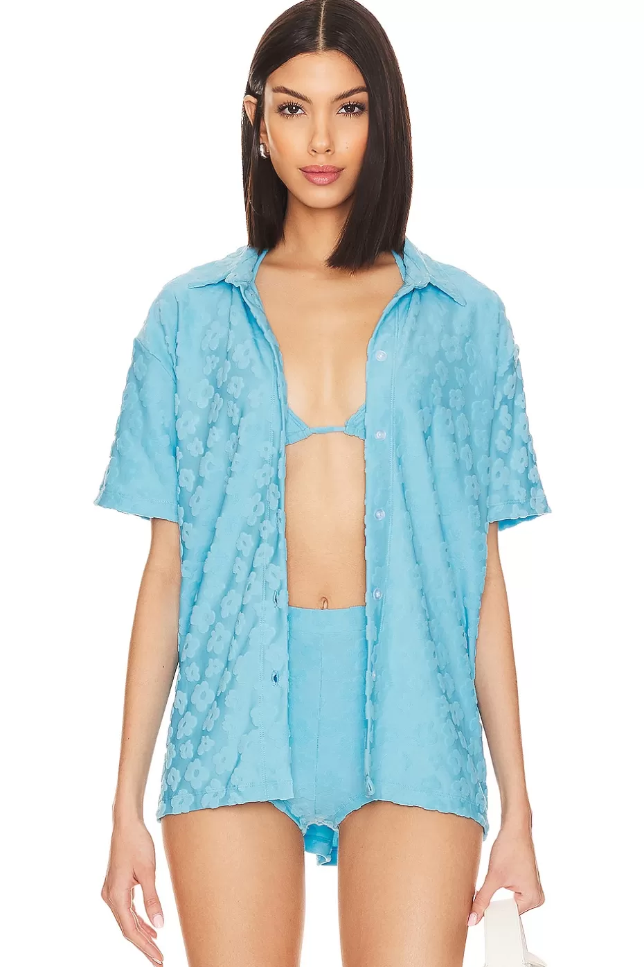 Lovers + Friends Vacation Blues Shirt