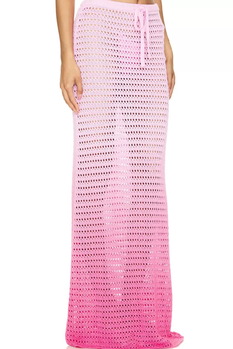 Lovers + Friends Viank Mesh Maxi Skirt