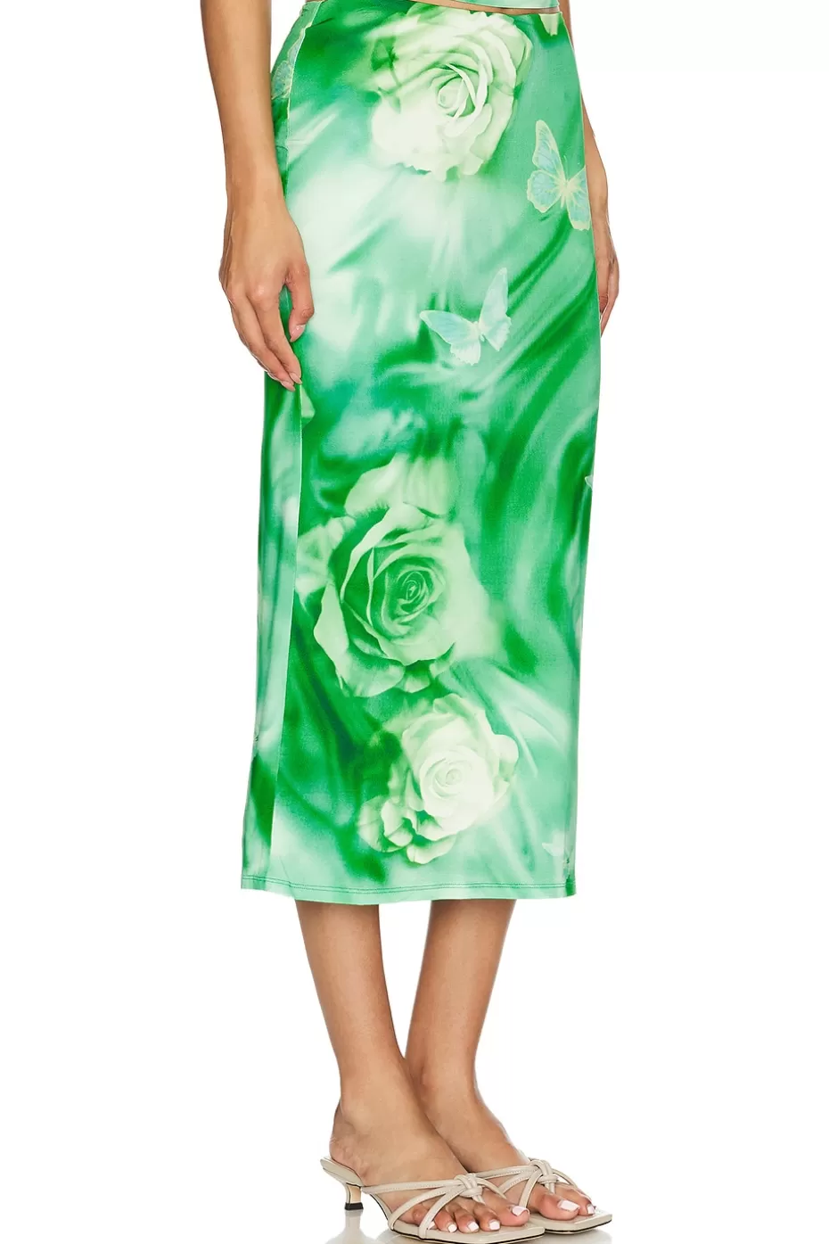 Lovers + Friends Zura Midi Skirt